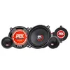 Image de MTX TX450S Haut-parleurs voiture Kit 2 voies 13cm 70W RMS 4 Tweeters néodyme 25mm Membranes pulpe célulose