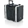 Image de Gator Cases GRR-6L flight case double porte polyéthylène à roulettes 6 U