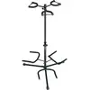 Image de Stand triple pour guitare protection caoutchouc