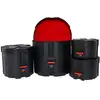 Image de Gator Cases GPCJZFUSIONPACK Grooves Jazz Fusion set d'étuis pour batterie