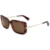 Image de Polaroid Eyewear femme Pld 4075/S Montures de lunettes, Multicolore (Dkhavana), 56