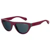 Image de Polaroid Premium Pld 6087/s/x FSF/C3 BRGNDY GREY Sunglasses Women's Acetate, Standard, 55