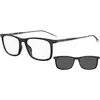 Image de HUGO BOSS Lunettes de Soleil BOSS 1150/CS 003 MATTE BLACK 55/18/145 Homme