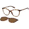 Image de Polaroid Pld 6138/cs 086/SP HAVANA Eyewear Women Propionate, Standard, 53