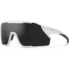 Image de SMITH ATTACK MAG MTB Matte White/Chromapop Black Clear Lens 99/1/120 Lunettes de soleil unisexe