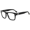 Image de Dsquared D2 0037 2M2/18 BLACK GOLD Eyewear Men Acetate, Standard, 53