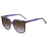 Image de Carolina Herrera Ch 0062/s E53/QR VIOLET BROWN Sunglasses Women's Acetate, Standard, 57