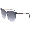 Image de Jimmy Choo Lunettes de Soleil NEREA/G/S Blue lilac 57/17/145 Femme