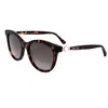 Image de Jimmy Choo Lunettes de Soleil ANNABETH/S 086 HAVANA 51/19/145 Femme