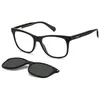 Image de POLAROID lunettes, modèle PLD 6202, couleur noir, verre 53 mm, pont 17 mm