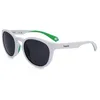 Image de Polaroid Round Shape Sunglass for Unisex, 52 mm Size, Green/White