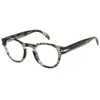 Image de DAVID BECKHAM lunettes, modèle DB 7125, couleur gris HORN, verre 47 mm, pont 25 mm, non polarisées