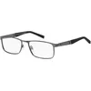 Image de Tommy Hilfiger lunettes, modèle TH 2082, couleur MATTE DARK RUTHENIUM, verre 56 mm, pont 18 mm, non polarisées