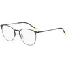Image de HUGO lunettes, modèle HG 1290, couleur MATTE DARK RUTHENIUM vert, verre 52 mm, pont 19 mm, non polarisées