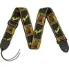 Image de 2 Monogrammed Strap Black/Yellow/Brown