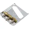 Image de 3-saddle American Vintage Tele Bridge Assembly With Brass Saddles (chrome)