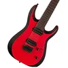 Image de Jackson Pro Plus Dinky MDK HT7 Red with Black Bevels - Guitare Électrique