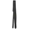 Image de Fender Monogram sangle de guitare en cuir, noir
