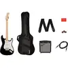 Image de Squier Sonic Stratocaster Pack MN Black pack débutant guitare électrique