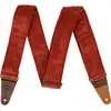 Image de Fender Corduroy Strap Antique Cherry 2 inch sangle de guitare