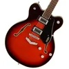 Image de Gretsch G5622 Electromatic Center Block Double-Cut V-Stoptail Claret Burst - Guitare Semi Acoustique
