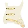 Image de Fender Pre-Wired Strat Pickguard Eric Johnson Signature Parchment 8 trous