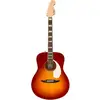 Image de Fender Palomino Vintage Sienna Sunburst OV Aged White Pickguard guitare électro-acoustique folk avec étui