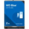 Image de WD Blue 2 To Mobile Disque Dur Interne 2.5", Classe 5400 RPM, SATA 6 Gb/s, Cache de 128 Mo