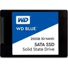 Image de Western Digital WDS250G2B0A WD Blue 3D NAND Internal SSD 2.5 Inch SATA, 250 GB - Black