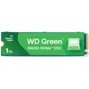 Image de WD Green SN350 1 To M.2 NVMe SSD, possédant une vitesse de lecture de 3 200 Mo/s et une vitesse d'écriture de 2 500 Mo/s