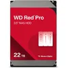 Image de WD Red Pro 22 To Disque dur Interne 3.5" dédié NAS, 7200 RPM Class, SATA 6 GB/s, CMR, 512MB Cache, Garantie 5 ans