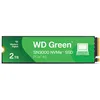 Image de WESTERN DIGITAL - WDS200T4G0E - SSD Interne - Green - SN3000 - NVMe - 2 to