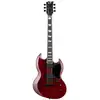 Image de ESP E-II Viper See Thru Black Cherry guitare électrique avec étui