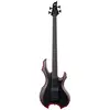 Image de ESP LTD Fred Leclercq Signature FL-4 Black Red Burst Satin basse électrique avec étui