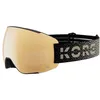 Image de Head - Masque De Ski / Snow Magnify 5k Gold Kore Cat S3-s1 Noir Adulte - Homme - Taille u - Noir
