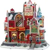 Image de Lemax 05700-UK Christmas Village Sights & Sounds: Tinseltown Plaza