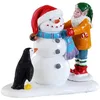 Image de Lemax - Santa's Wonderland - Figurine : Construire Un Bonhomme de Neige