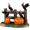 Image de Lemax Village Collection #34077 Spooky Town Halloween Crows Village Accessoire