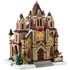 Image de LEMAX Bâtiment éclairé par LED « Grace Cathedral » en porcelaine H 21,5 x 18 x 15,2 cm