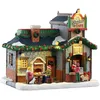 Image de Lemax Bâtiment Lumineux avec LED Le café de Noël (Hauteur : 17,4 x 20,3 x 14,7 cm)