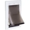 Image de PetSafe - Porte pour Animaux de Compagnie pour Conditions Climatiques Extrêmes - Triple Volet, Économie d'Énergie, Cadre Personnalisable - Petit