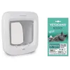 Image de PetSafe- Chatière à puce électronique PPA19-16145 chatière à piles verrouillage à 4 Positions - 22 x 23.9 cm Installation Facile