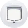Image de PetSafe Cadre d'installation pour Chatière pour Puce électronique et Chatière à Fermeture Manuel - Polyvalent, Économe en Énergie, Facile à Installer - Blanc