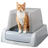 Image de PetSafe - ScoopFree - Bac à Litière Auto-Nettoyant Couvert, Deuxième Génération - Plus Besoin de Ramasser, Intimité, Suivi de Santé