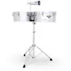 Image de Latin Percussion M257 Matador 14" & 15" Timbales Timbales avec accordage traditionnel