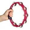 Image de LP Tambourin Cymbalettes à Main Acier Rouge