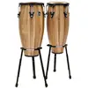 Image de Latin Percussion LPA647B-SW Aspire Walnut 11+12 congas sur 2 pieds