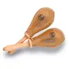Image de Latin Percussion LP393-RH Salsa Rawhide Maracas Natural