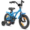 Image de PROMETHEUS BICYCLES Velo Enfant 4 Ans Garcon vélo Fille 14 Pouces a Roulette pour 3 a 5 Ans - BMX en Bleu