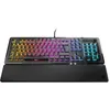 Image de Roccat Vulcan II Max - Clavier de Jeu Optique et mécanique pour PC, Touches rétro-éclairées RGB Personnalisables et Repose-Poignets, interrupteurs Tactile Brown Titan II, Plaque en Aluminium, Noir